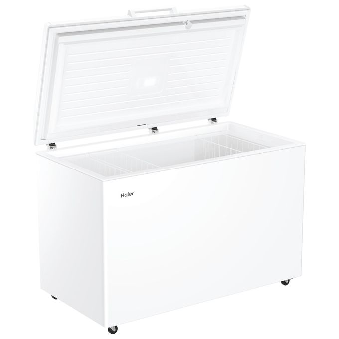 Haier HCE420D Congelatore orizzontale 418 litri Classe D Sistema Frost FreeStatic Bianco