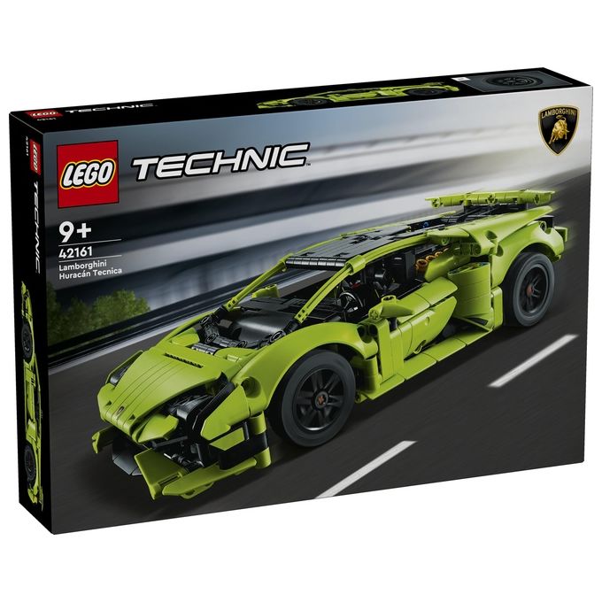LEGO Technic 42161 Lamborghini Huracán Tecnica, Modellino di Auto da Costruire, Macchina Giocattolo per Bambini
