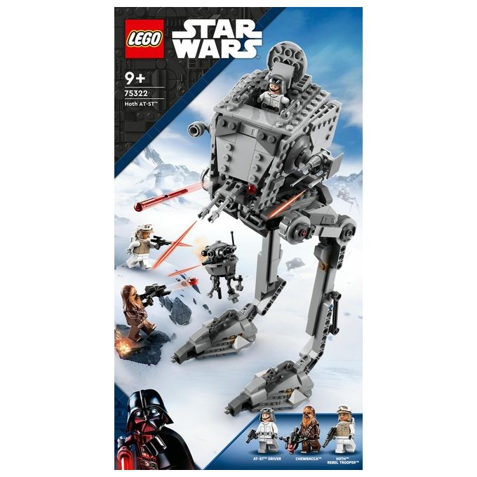 LEGO Star Wars At-St di Hoth con Minifigure di Chewbacca e Droide