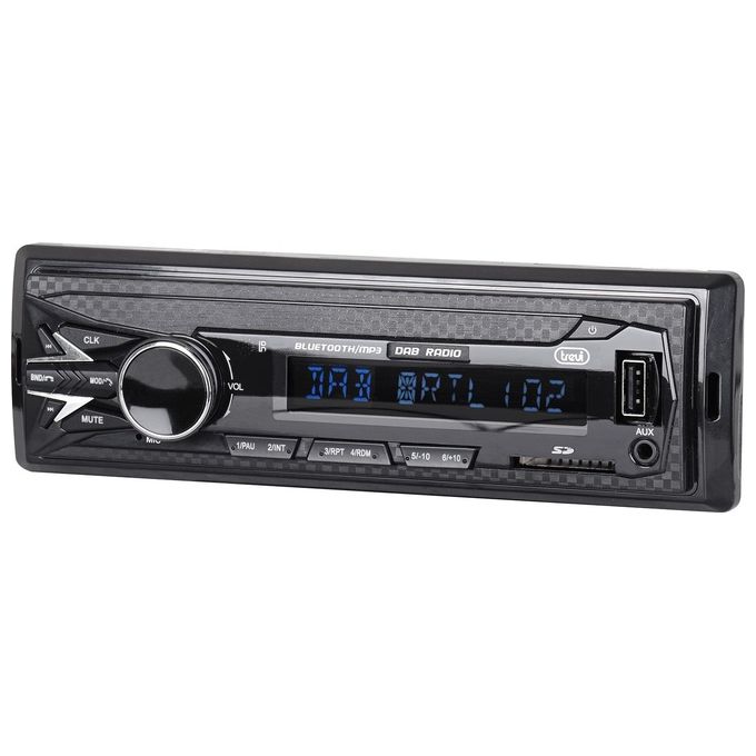 AUTORADIO DAB - DAB+ - FM RDS BLUETOOTH USB SD AUX-IN TREVI SCD 5751 DAB