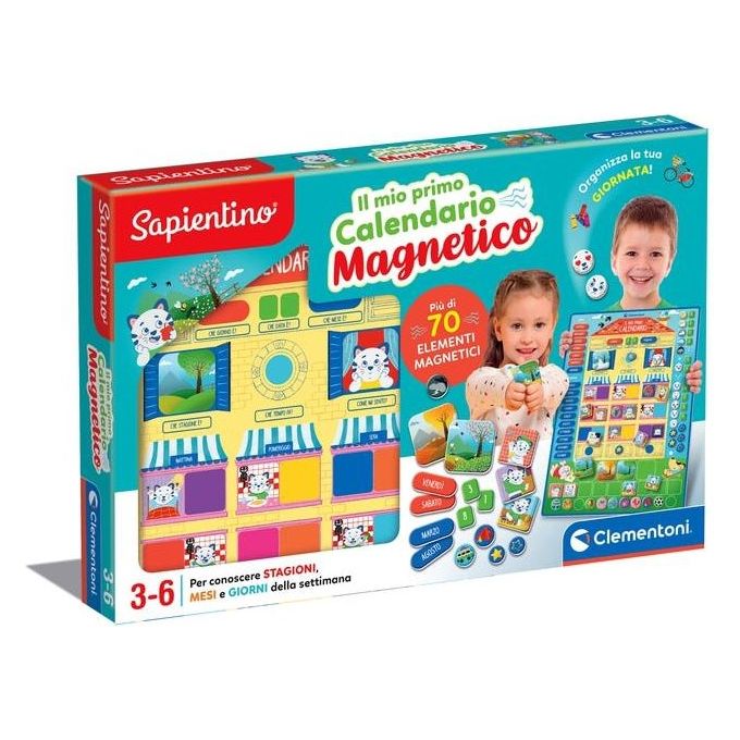 Clementoni Sapientino Primo Calendario Magnetico