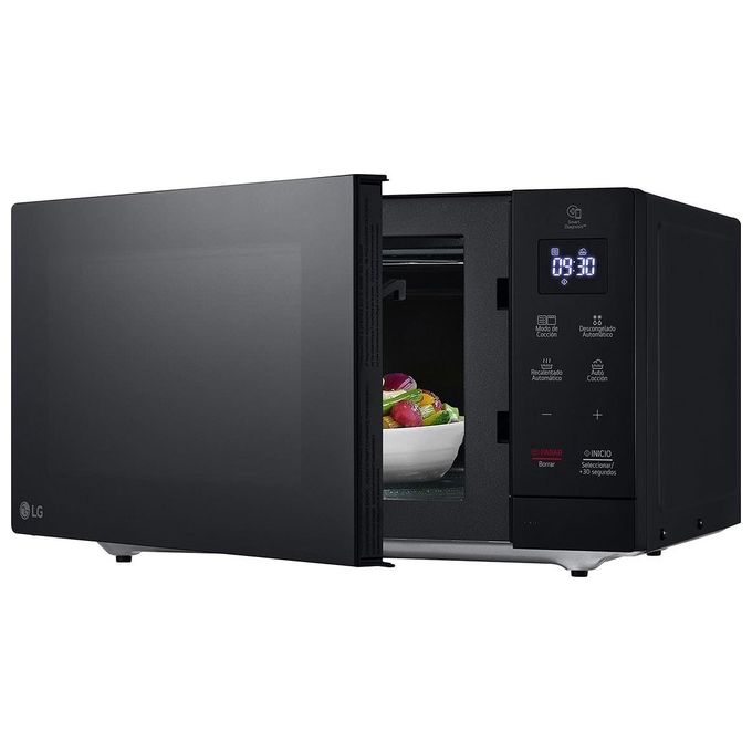 LG MH7032JAS NeoChef - Forno a Microonde con Grill 30 L, 900 W, Scongelamento Automatico e Ricette Preimpostate, Timer con Orologio e Smart Diagnosis, Colore Nero