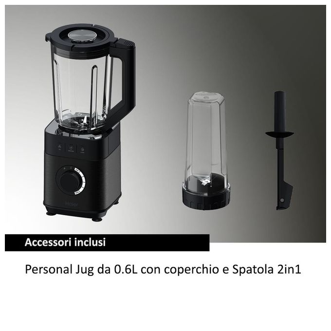 Haier HBL5B2 011 5 Frullatore 2 litri 1200 W nero