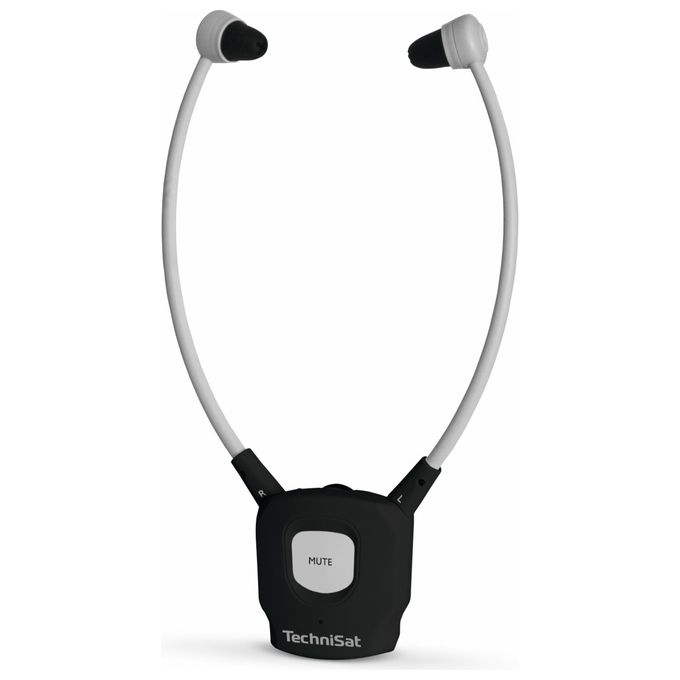 Technisat Stereoman ISI 3 Cuffie Wireless Stereo per TV Nero