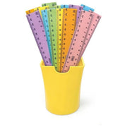 Lebez Barattolo 36 Pezzi Righelli 20cm Pastel