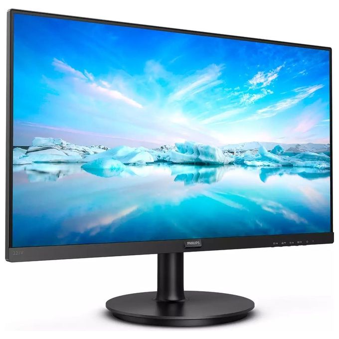 Philips 221V8-00 V Line Monitor PC 21.5'' Full HD VA LED 1920x1080 75 Hz 4 ms Adaptive Sync HDMI VGA VESA colore Nero