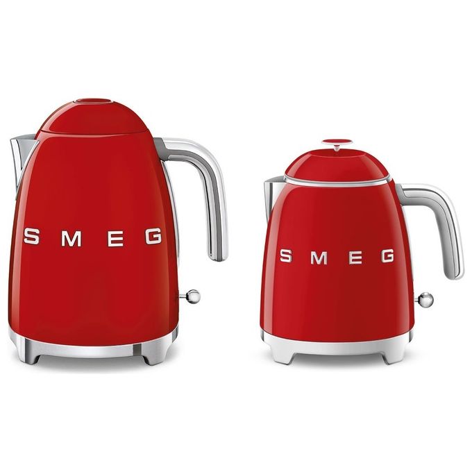 Smeg KLF05RDEU Bollitore 0.8 Litri Stile Rosso 50's Style