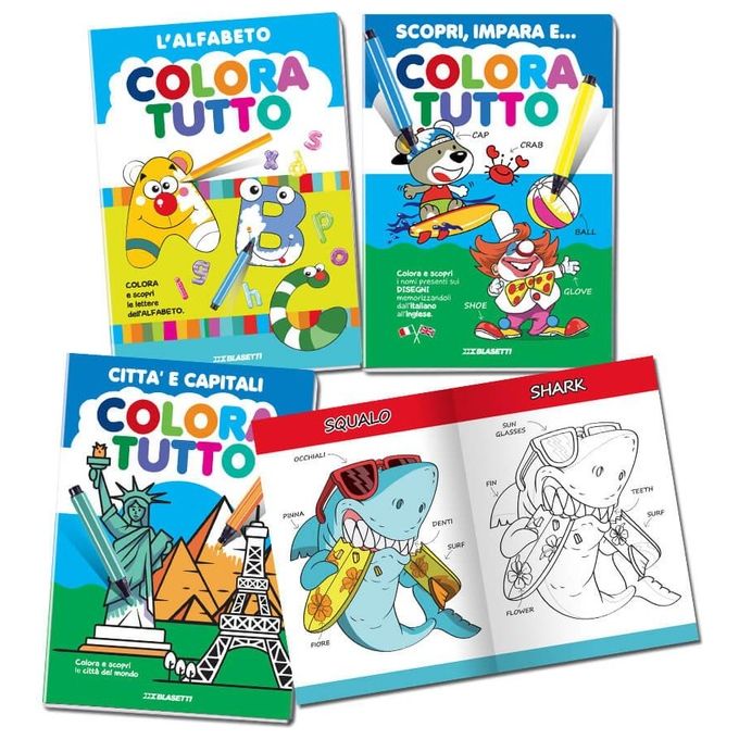 Blasetti Confezione 6 Colora Tutto Linea 4