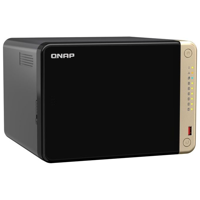 Qnap TS-664 NAS Tower Collegamento Ethernet LAN Nero N5095