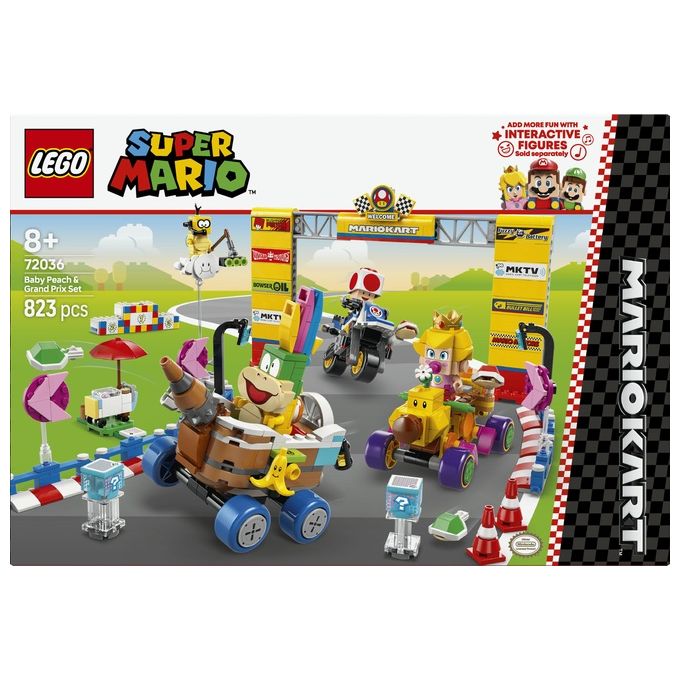LEGO Super Mario Mario Kart: Pack Baby Peach e Gran Premio 72036