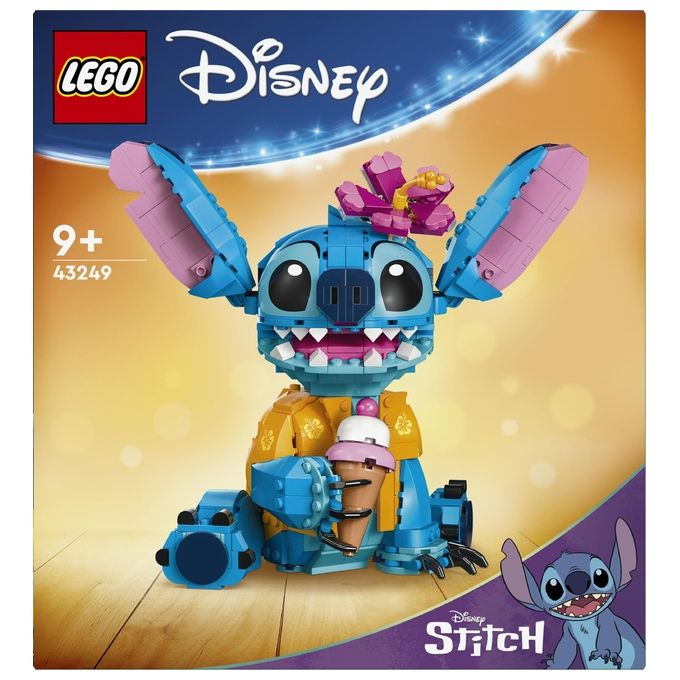 LEGO Disney 43249 Stitch, Gioco per Bambini 9+, Personaggio da Costruire con Parti Mobili, Idea Regalo Divertente dal Film