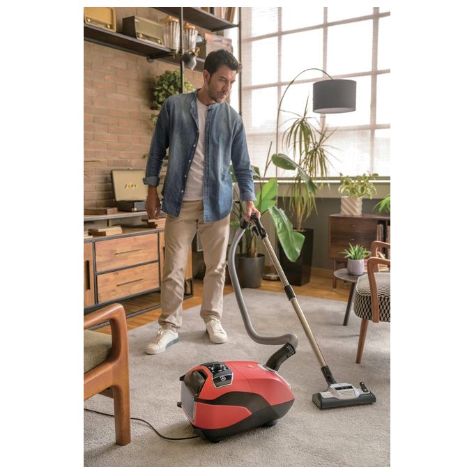 Hoover H-ENERGY 700 HE710HM 011 5 L Aspiratore a Cilindro Secco 850W Sacchetto per la Polvere Tulip Red