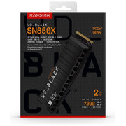 Western Digital Black SN850X M.2 2000Gb PCI Express 4.0 NVMe