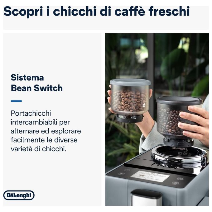 DeLonghi EXAM440.55.G Rivelia Macchina da Caffe' Automatica