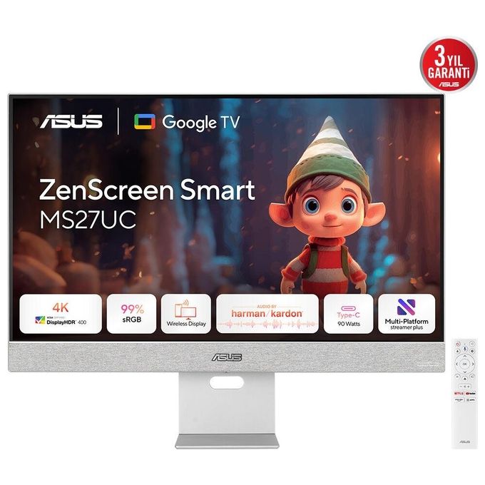 ASUS ZenScreen MS27UC Monitor 27'', Ultra HD IPS | Yeppon