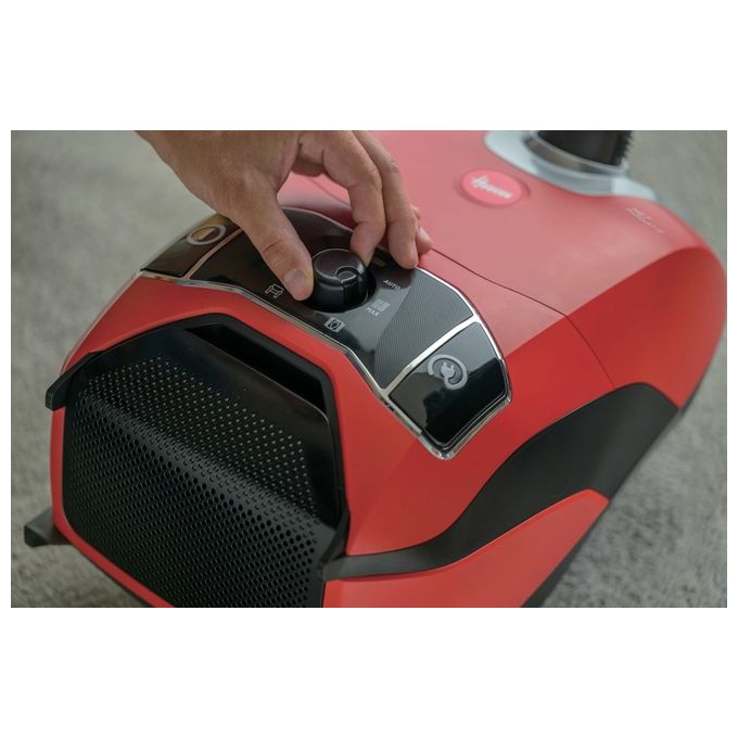 Hoover H-ENERGY 700 HE710HM 011 5 L Aspiratore a Cilindro Secco 850W Sacchetto per la Polvere Tulip Red