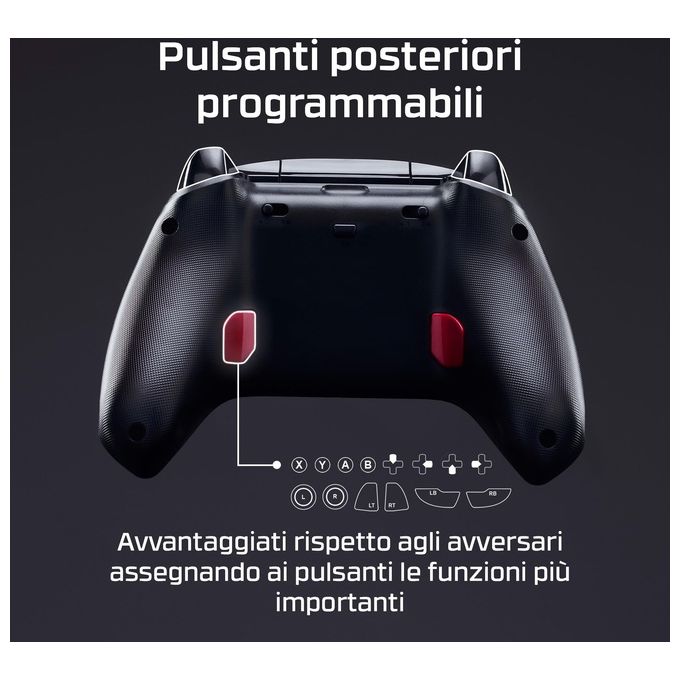 HP HyperX 6L366AA Periferica di Gioco Nero USB Gamepad