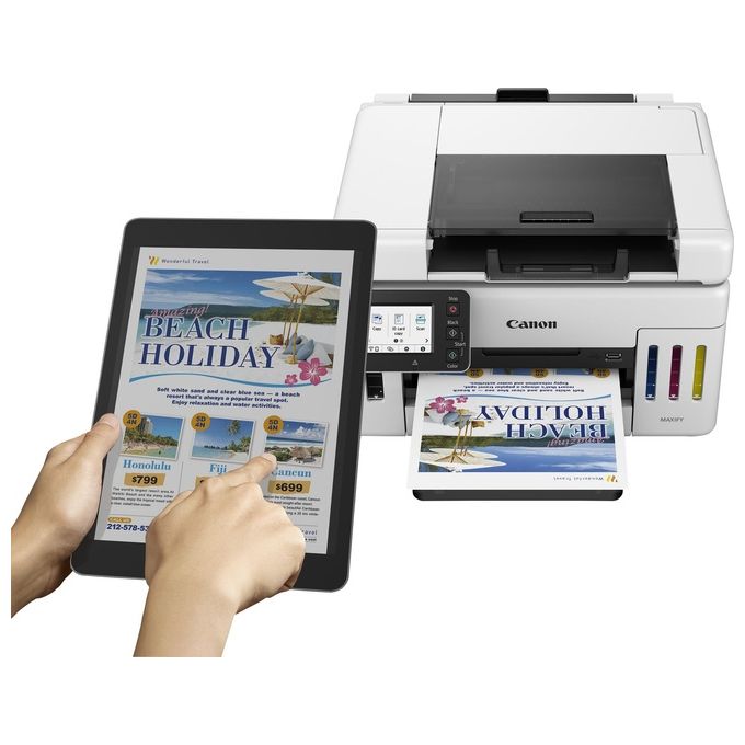 Canon MAXIFY GX6550 Stampante Multifunzione ad Inchiostro A4 600x1200 DPI Wi-Fi