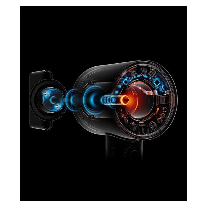 Dyson Super Sonic Nural Asciugacapelli 1600W 4 Temperature con Accessori Acquamarina