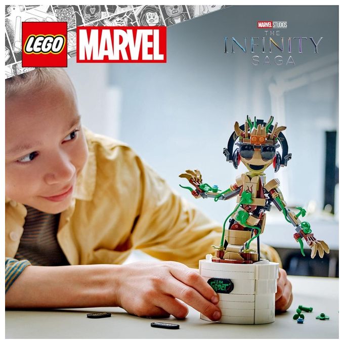 Lego Marvel Groot Ballerino