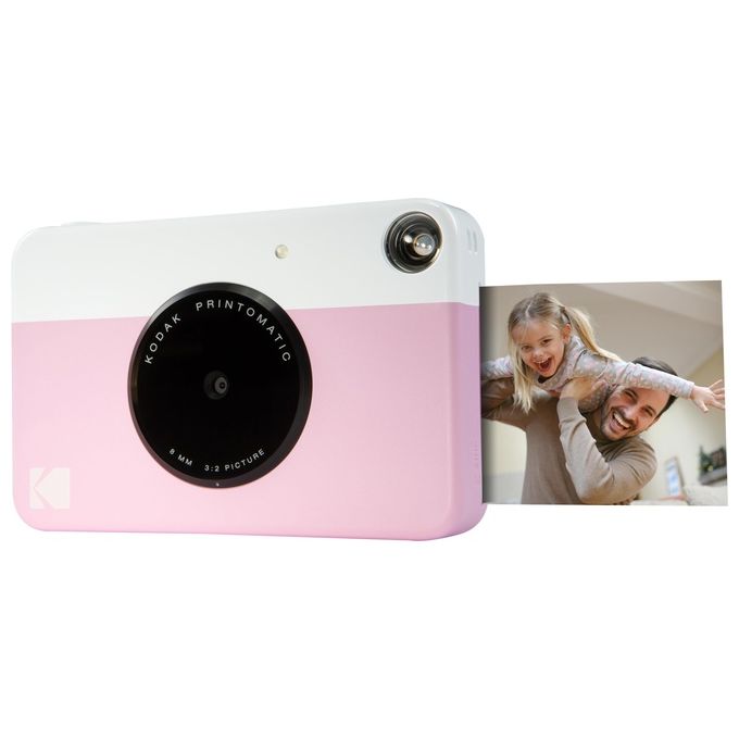 Kodak Fotocamera Istantanea Printomatic Rodomatic Rosa