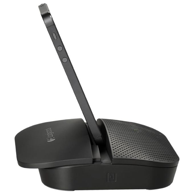 Logitech P710e Mobile Speakerphone Altoparlante Vivavoce Bluetooth Wireless Chiamate Hands-‎Free, Videoconferenze Audio Chiaro Cancellazione Rumore