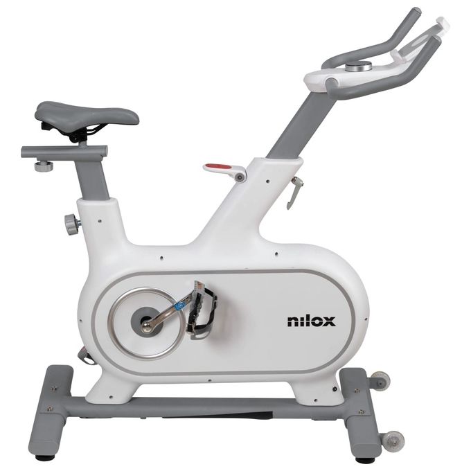 Nilox Fitness Indoor Bike Xb1 Cyclette da Casa con 24 Livelli di Resistenza