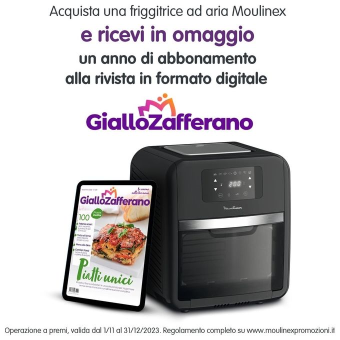 Moulinex Al5018 Easy Fry Oven e Grill Friggitrice Ad Aria Calda E Forno Elettrico 11 Litri 2000 W Nero