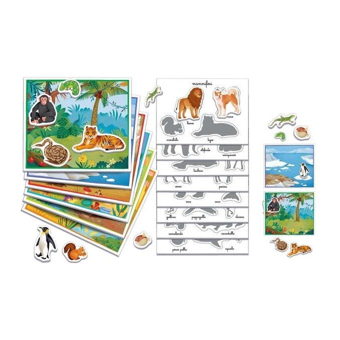 Clementoni Gioco Educativo Sapientino Baby Montessori Gli Animali