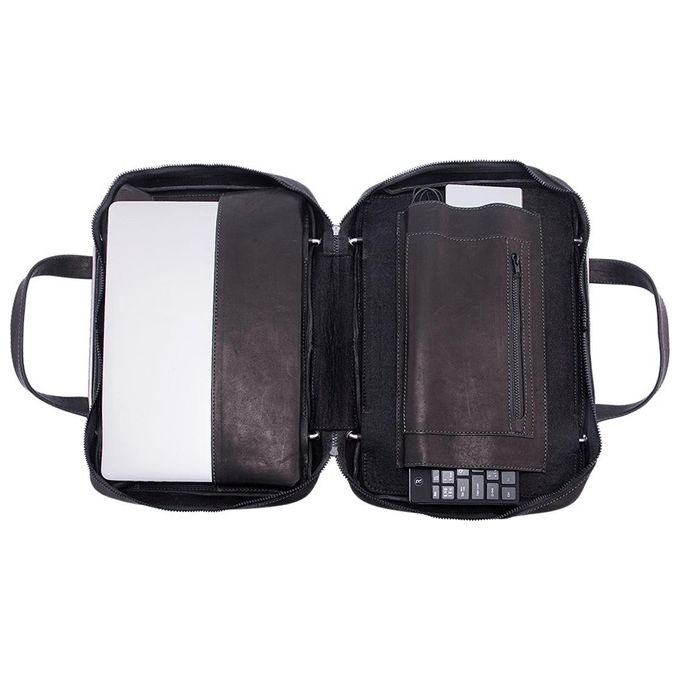 R-Go Tools RGOAVLAPBL Borsa per Laptop 15.6'' Valigetta Ventiquattrore Marrone