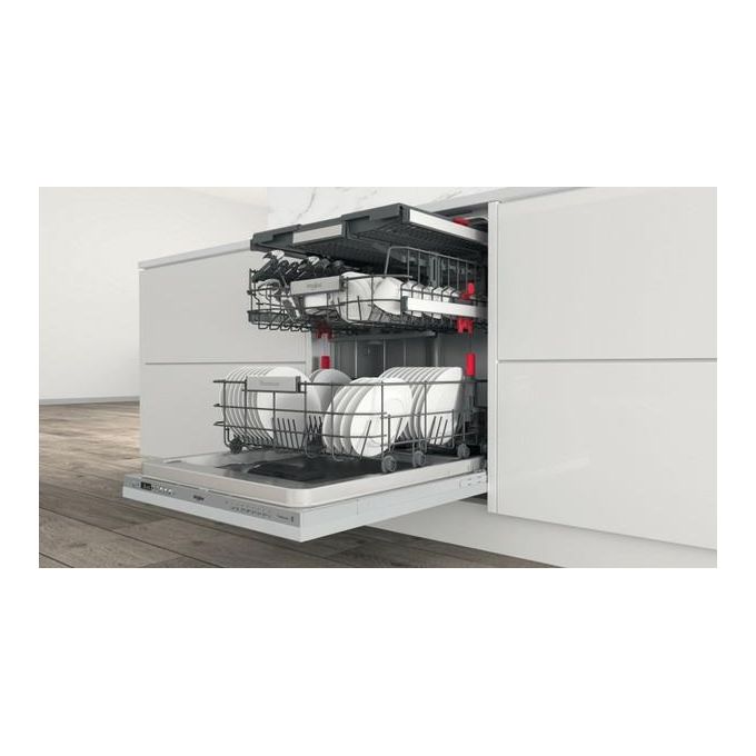 Whirlpool W6ID741AS Lavastoviglie da incasso 14 coperti 10 programmi Classe C