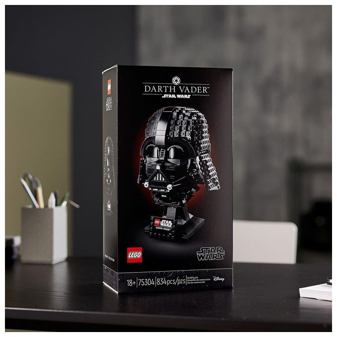 Lego, Casco Darth Vader Star Wars, Set costruzioni 75304