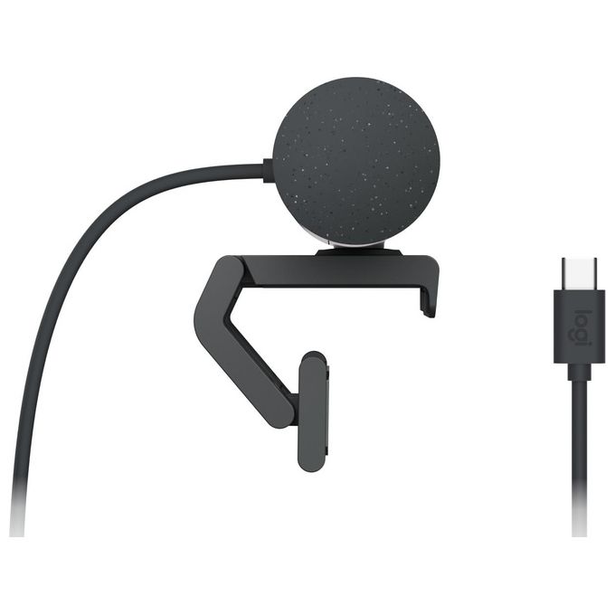Logitech Brio 500 Webcam 4Mp 1920x1080 Pixel Usb-c Grafite