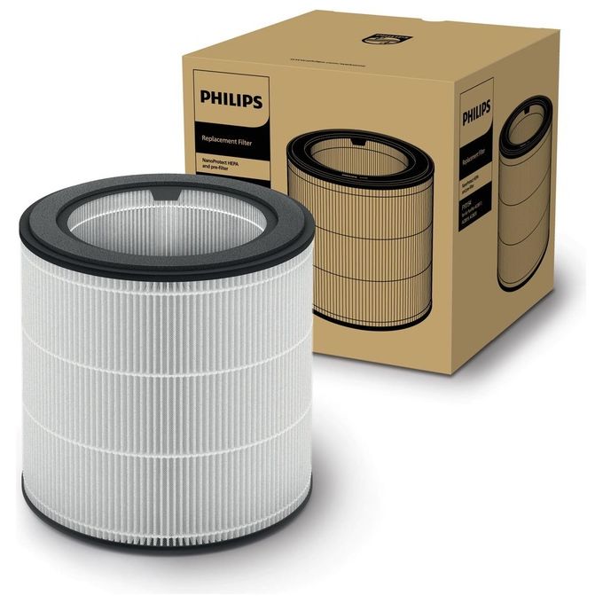 Philips FY0194-30 Filtro Hepa Compatibile con Purificatore d'Aria Philips AC0820-10 e AC0819-10