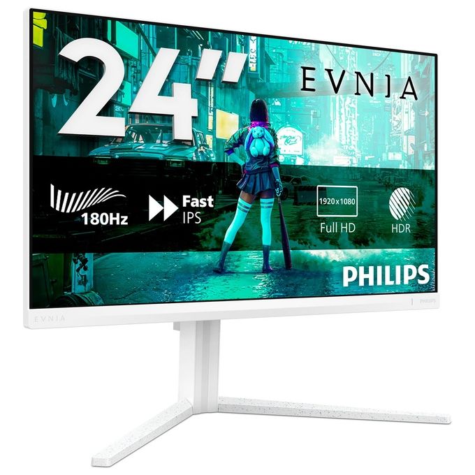Philips Evnia 24M2N3201A-00 LED Display 23.8'' 1920x1080 Pixel Full HD LCD Bianco