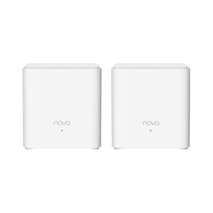 Tenda Nova Ex3(2-pack) Ax1500 Router Dual Band Wireless Wi-fi 6 Sistema Mesh Copertura Fino a 300mt