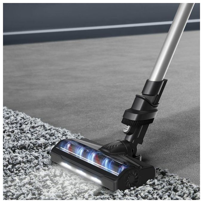 Rowenta RH6A35 Aspirapolvere Senza Filo Ciclonico Aspirapolvere Senza Sacco Potenza 140 Watt colore Viola e Argento