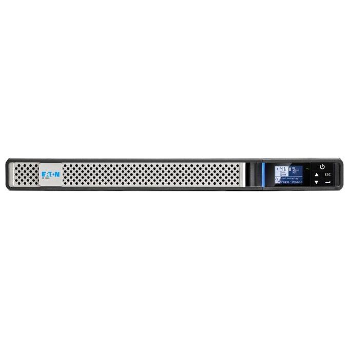 Eaton 5P 1550ir Gen 2 Ups Montabile in Rack 200-208-220-230-240 V C.a. V 1350 Watt 1550 Va 1 Fase 9 Ah Rs-232 Usb Connettori di Uscita 6 1u 19'' Nero-Argento con Network Card-MS