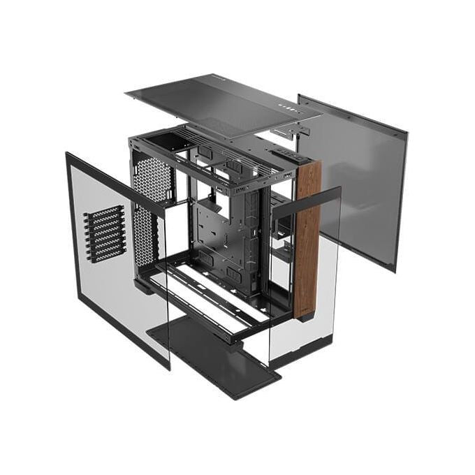 Antec Legno C8 Ventole Non Incluse Pannello Frontale in Legno Layout a Doppia Camera Tipo-C Supporto Radiatore 360mm