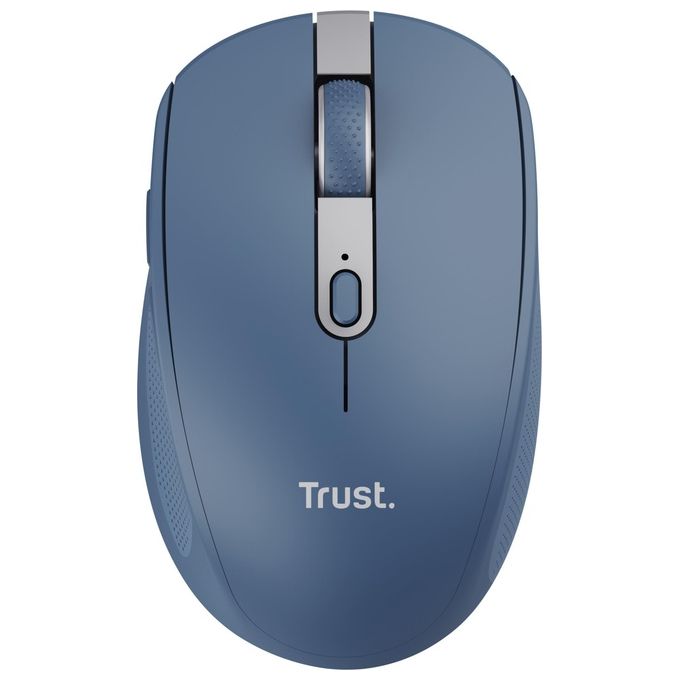 Trust Ozaa Mouse Mano Destra RF senza Fili Bluetooth Ottico 3200 DPI Blu
