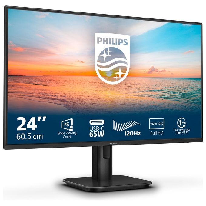 Philips Serie 1000 24E1N1300A-00 Monitor PC 23.8'' 1920x1080 Pixel Full HD LCD Nero