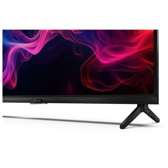 Sharp 32GF2265E Smart TV 32 Pollici HD Ready Display LED Sistema Google TV DVB-T-T2 Frameless colore Nero