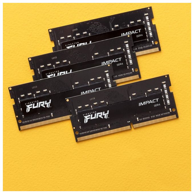 Kingston FURY Impact Memoria Ram 8GB 2666MHz DDR4 CL15 SODIMM 