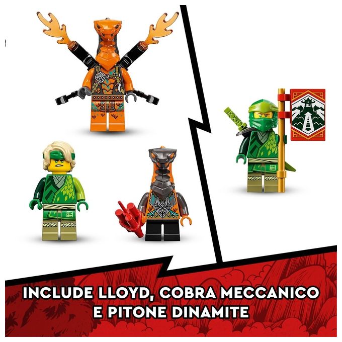 LEGO Ninjago Auto da Corsa di Lloyd Evolution