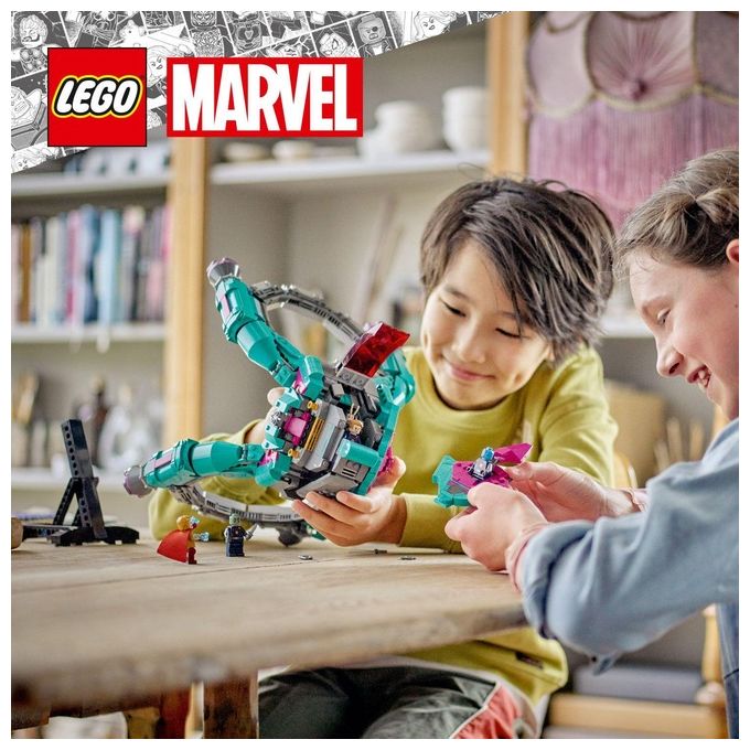 LEGO 76255 L’Astronave dei Nuovi Guardiani Set da Costruzione 1108 pezzi colore Multicolore
