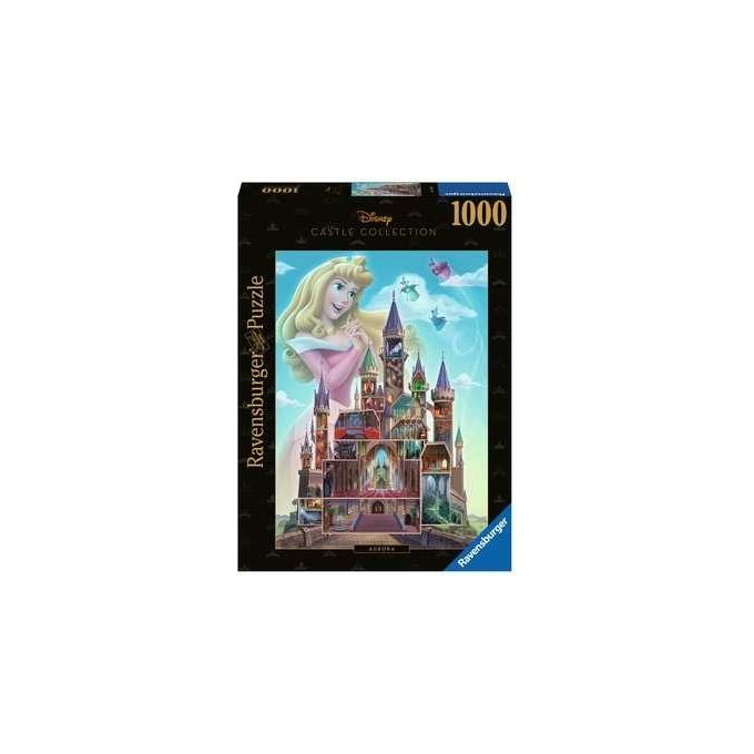 Ravensburger Puzzle 1000 Pezzi Disney Princess Aurora Castle Collection