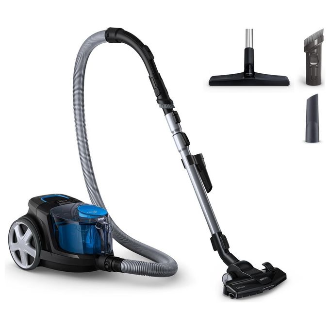 Philips FC9331-09 PowerPro Compact Aspirapolvere a Traino Ciclonica senza Sacco Pulizia a Secco Capacita' 1,5 Litri 900 W Blu