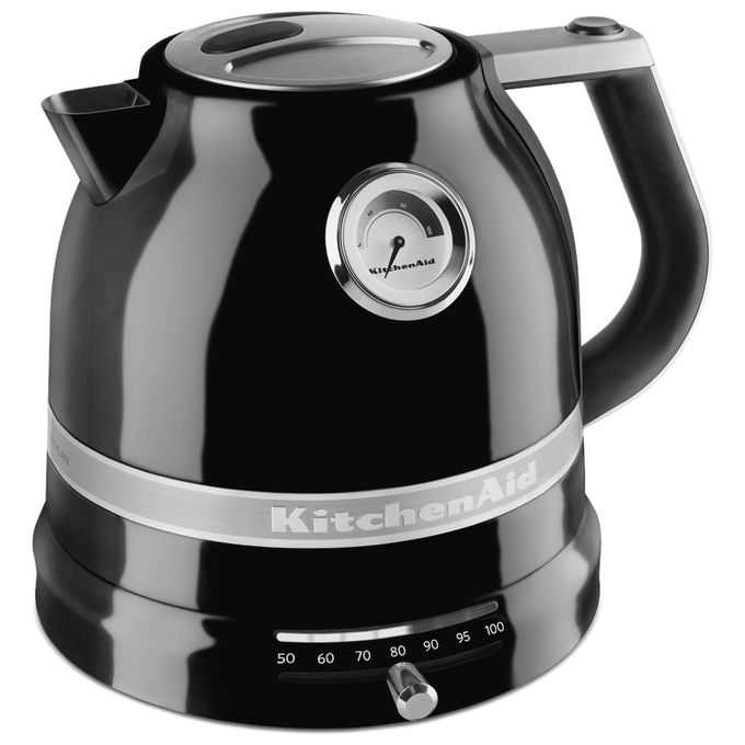 KitchenAid 5KEK1522EOB Bollitore Artisan Capacita' 1,5 Litri Potenza 2400 W Nero Onice