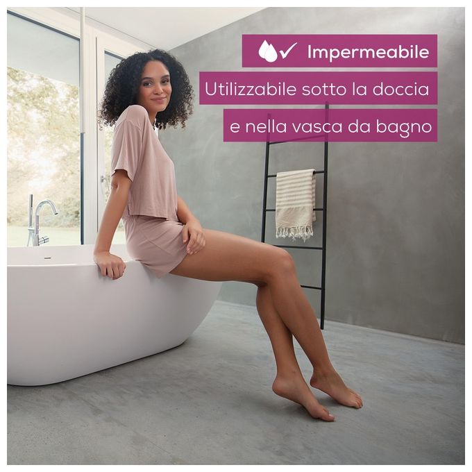 Beurer HL 36 Rasoio WeteDry Utilizzabile Anche Sotto la Doccia con Luce LED e Accessori Peeling