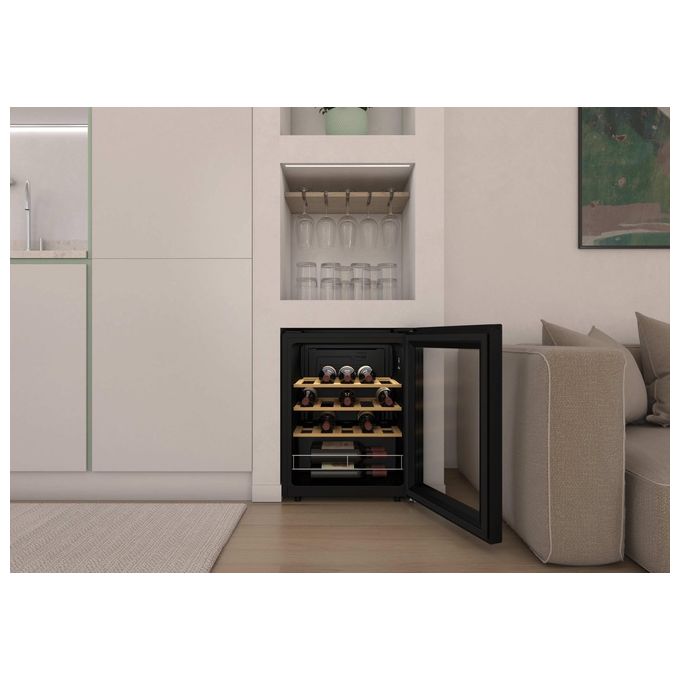 Candy CWC023 Divino Cantina vini a libera installazione cm. 48 - 23 bottiglie nero